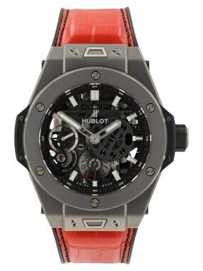 Hublot Big Bang Meca-10 Skeleton Dial Titanium 45mm Manual Wind 414.NI.1123.RX